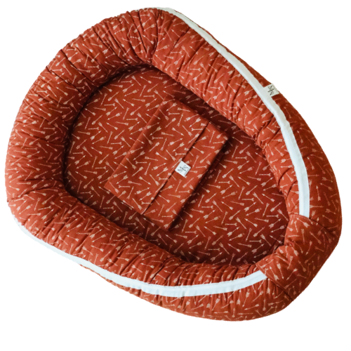 Mauties Mama Babynest Cupido pijl brique