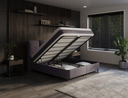 Opbergboxspring Allure Antraciet