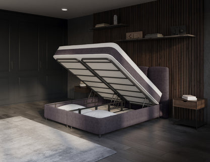 Opbergboxspring Allure Antraciet