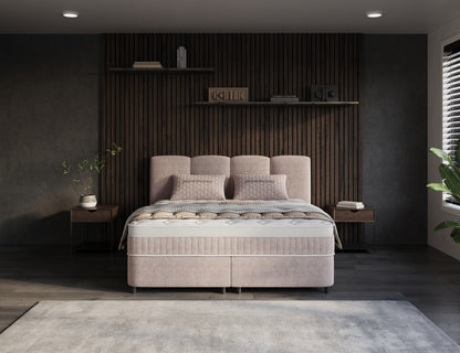 Opbergboxspring Allure Taupe