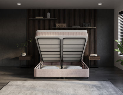 Opbergboxspring Allure Taupe