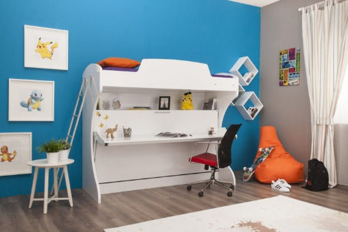 1131 Stapelbed Academy met metalen ladder 90 x 190 - afbeelding 2