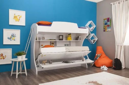 Stapelbed Diva Academy – Met Opklapbaar Bureau