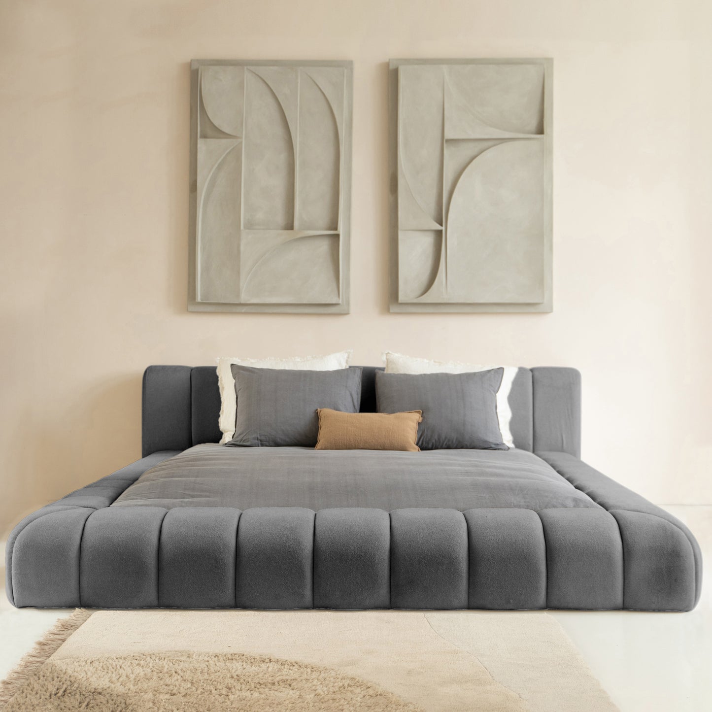 Adore Designbed Antraciet