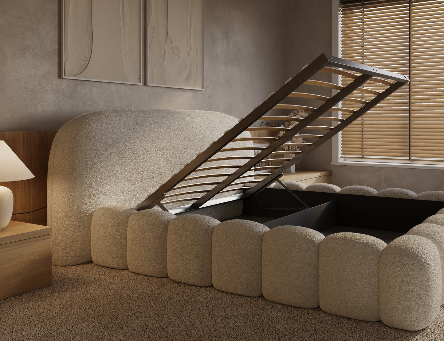 Adore Signature Bedframe Beige