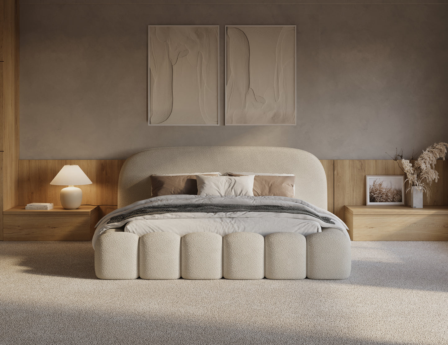 Adore Signature Bedframe Beige
