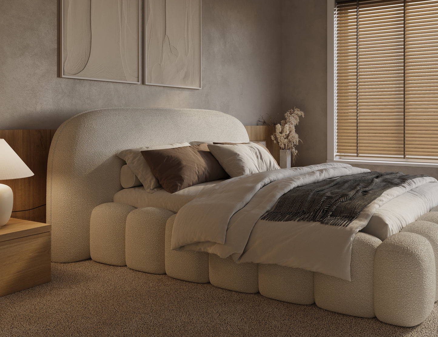 Adore Signature Bedframe Beige