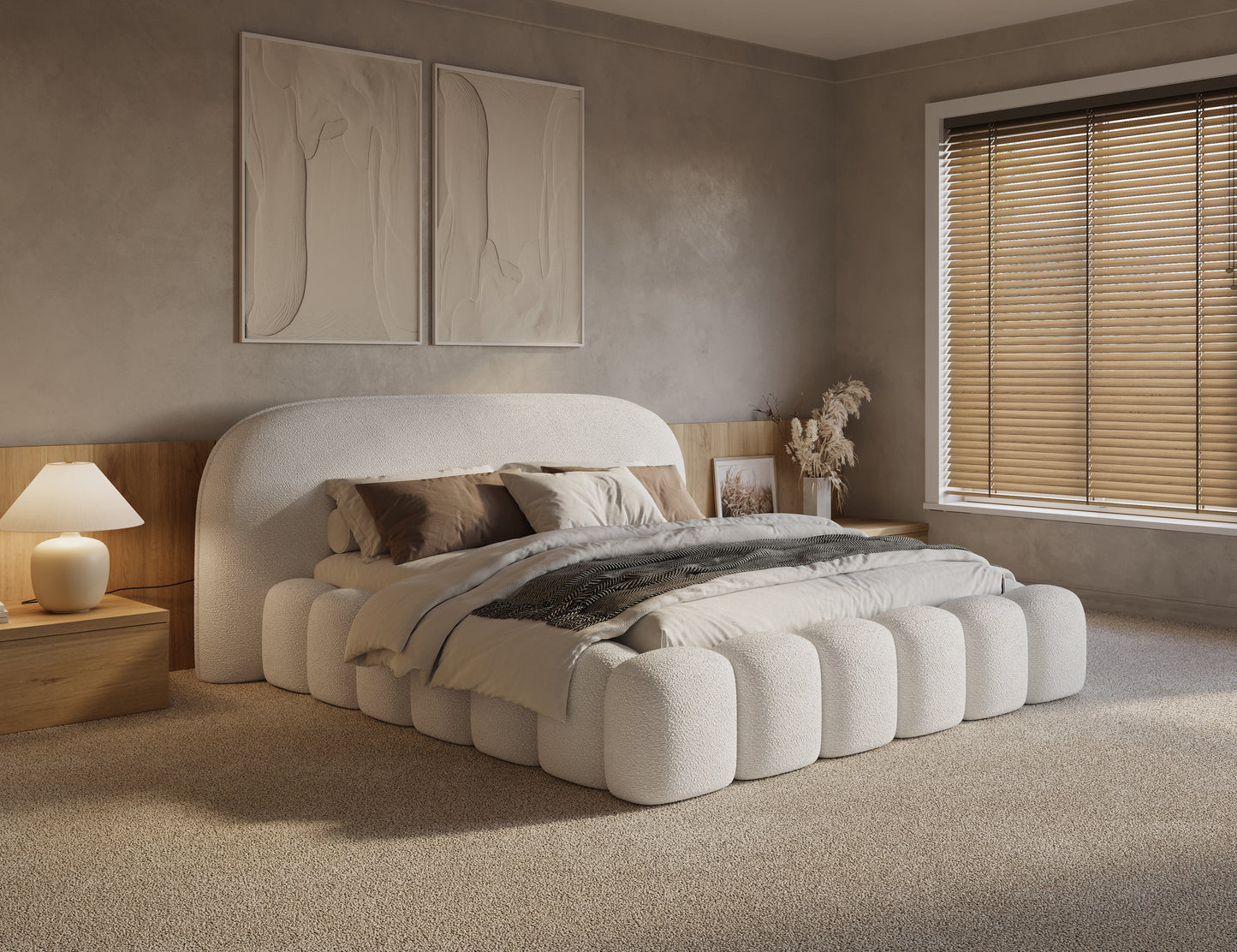 Adore Signature Bedframe Off White