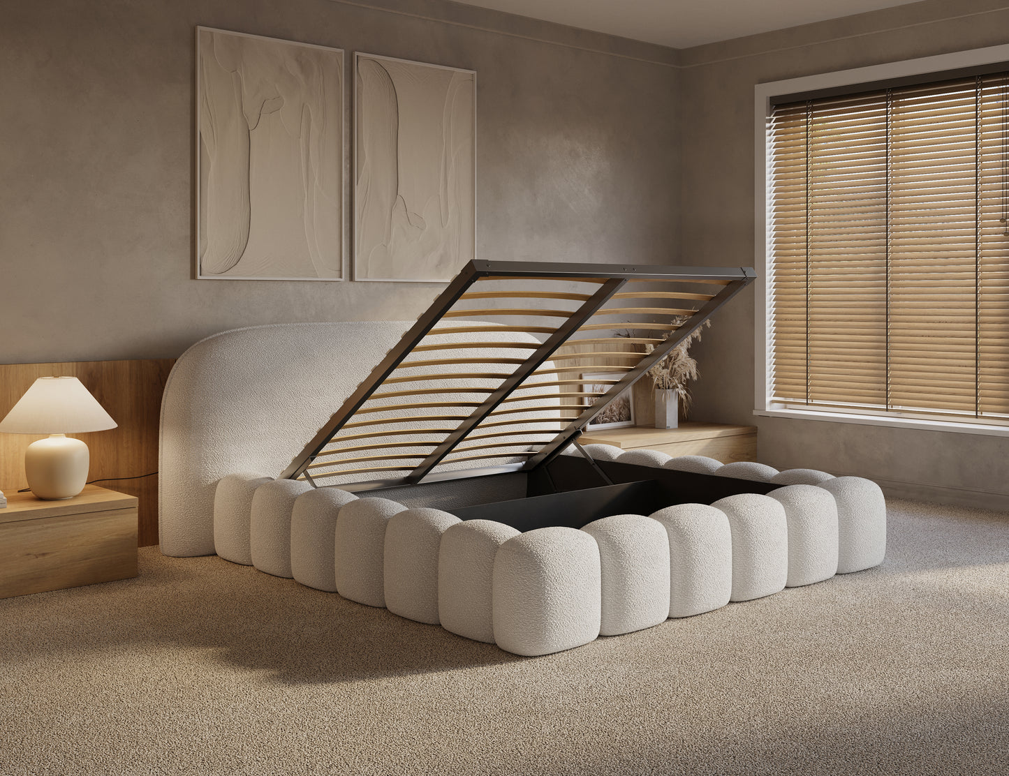 Adore Signature Bedframe Off White