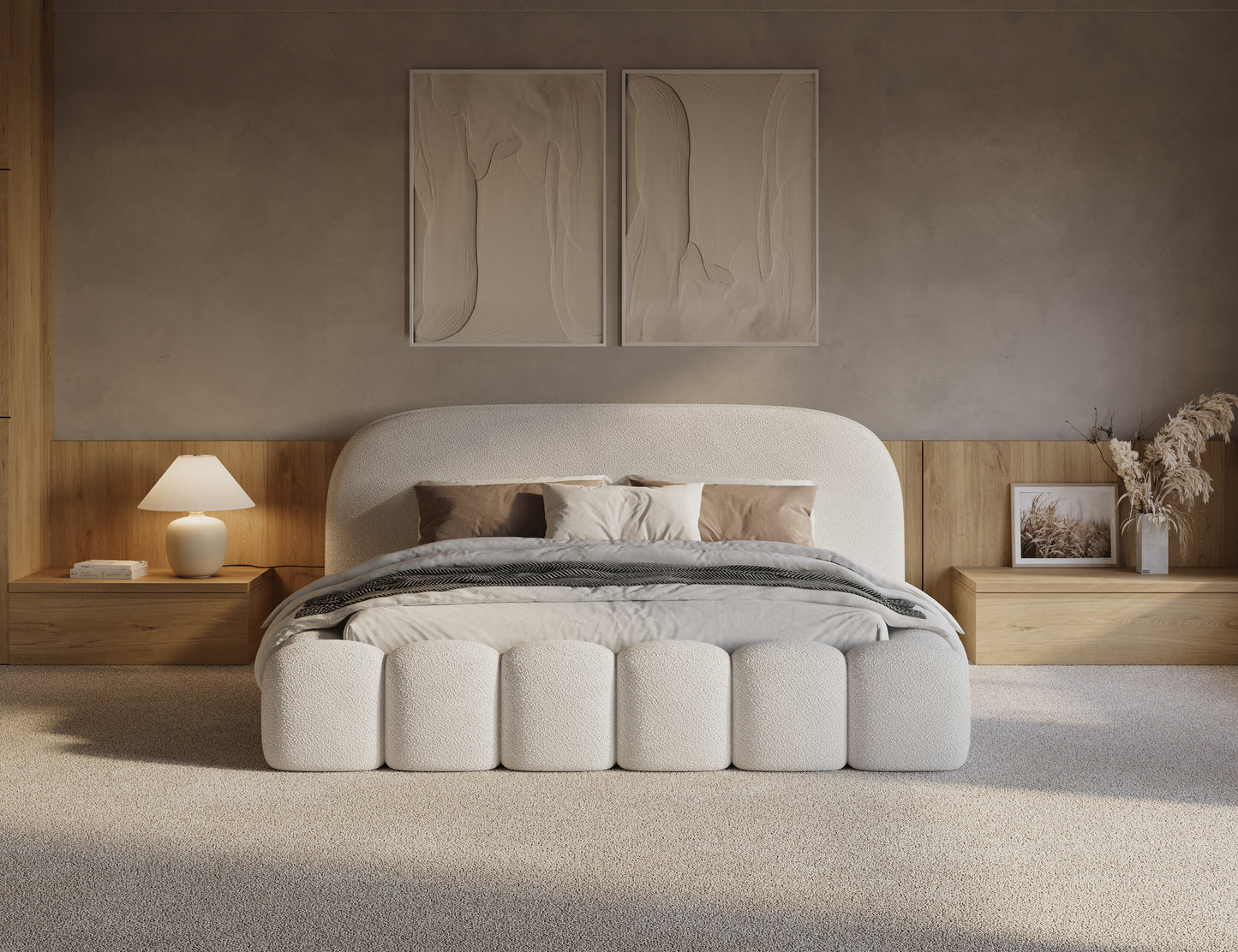 Adore Signature Bedframe Off White