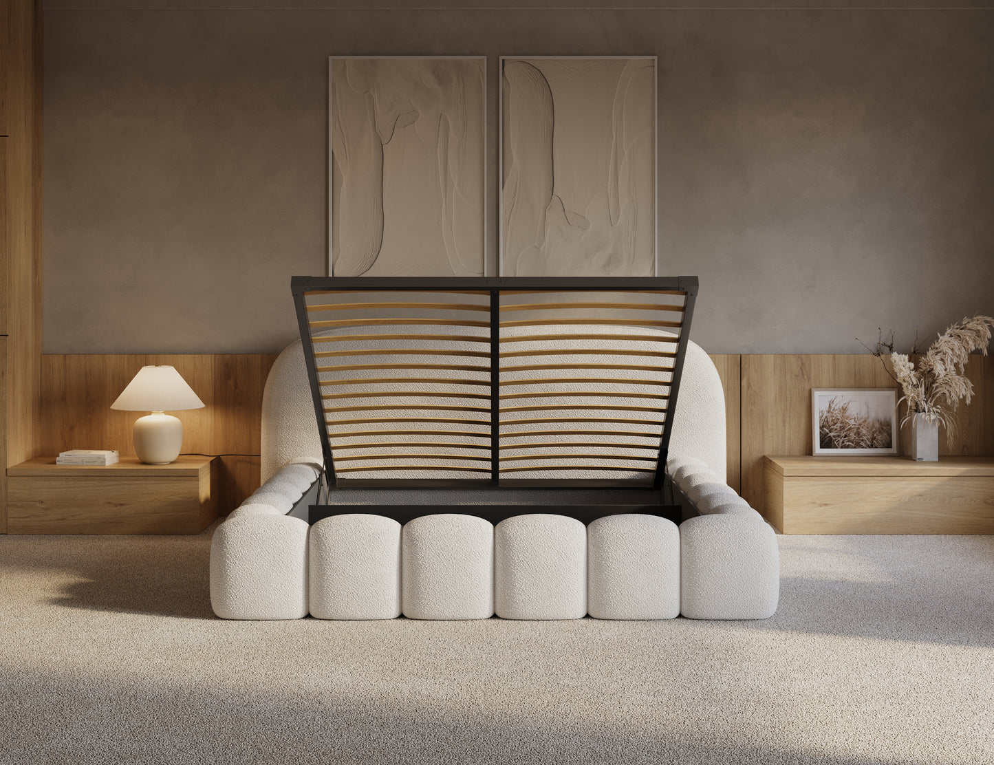 Adore Signature Bedframe Off White