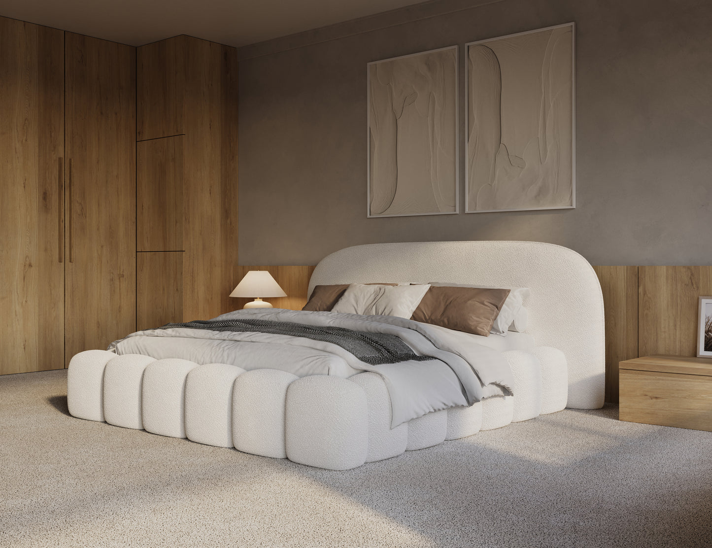 Adore Signature Bedframe Off White