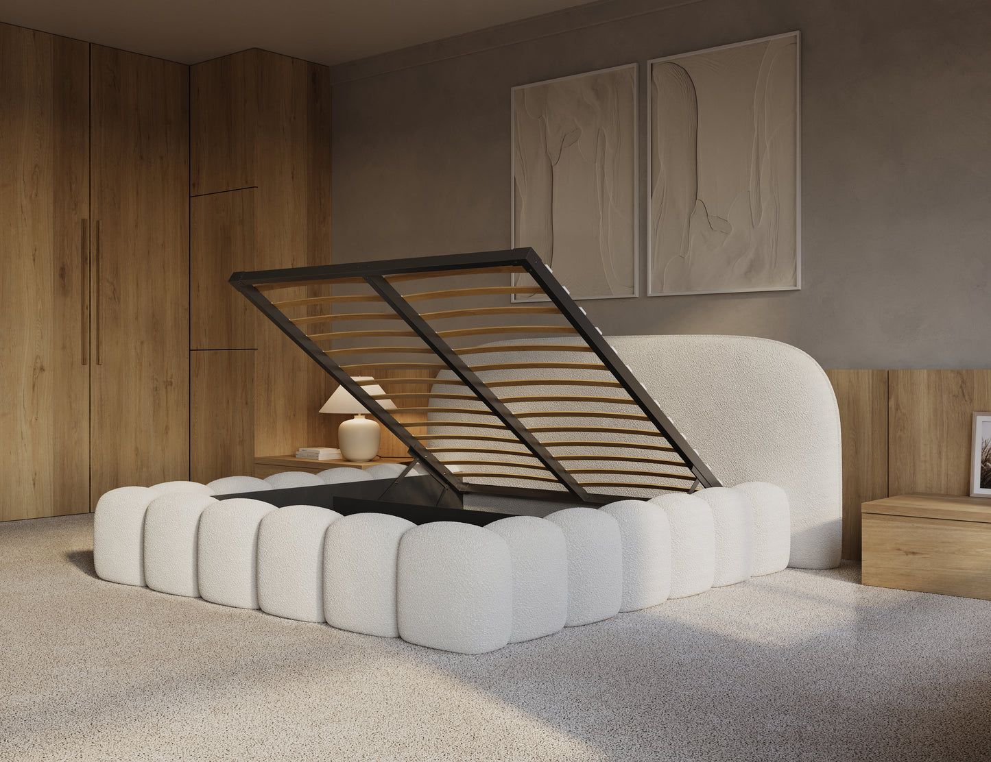 Adore Signature Bedframe Off White