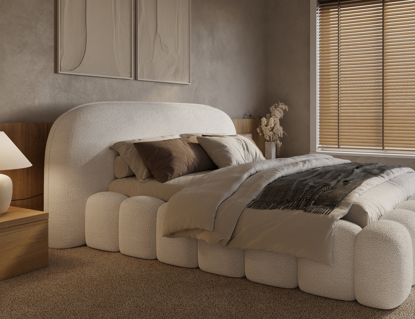 Adore Signature Bedframe Off White