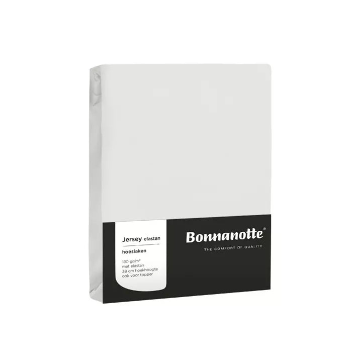 Bonnanotte Jersey Elastan 180 grams Splithoeslaken – hoekhoogte 38 cm