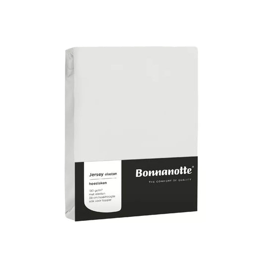 Bonnanotte Jersey Elastan 180 grams Hoeslaken – hoekhoogte 38 cm