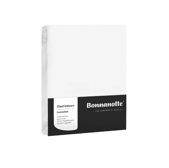 Bonnanotte Katoen Hoeslaken – hoekhoogte 35 cm