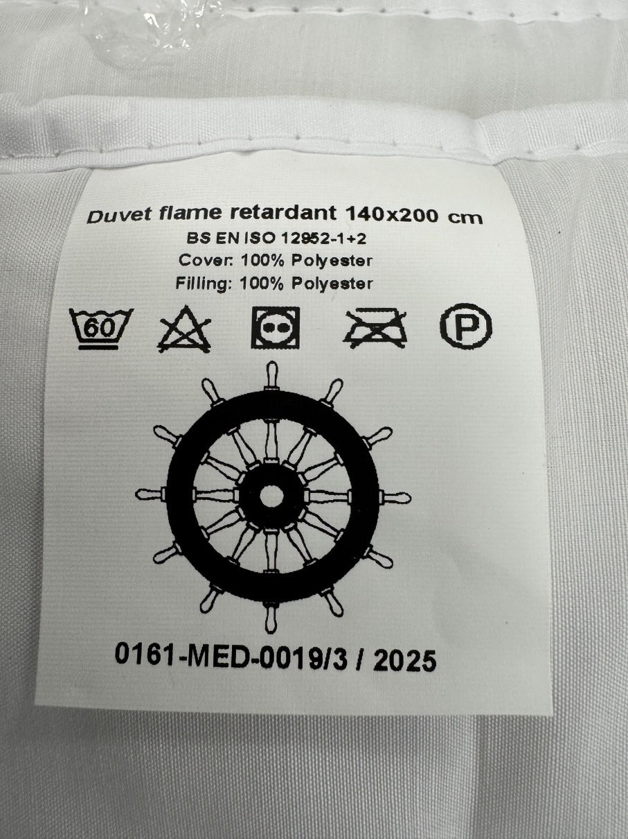 Brandvertragend dekbed