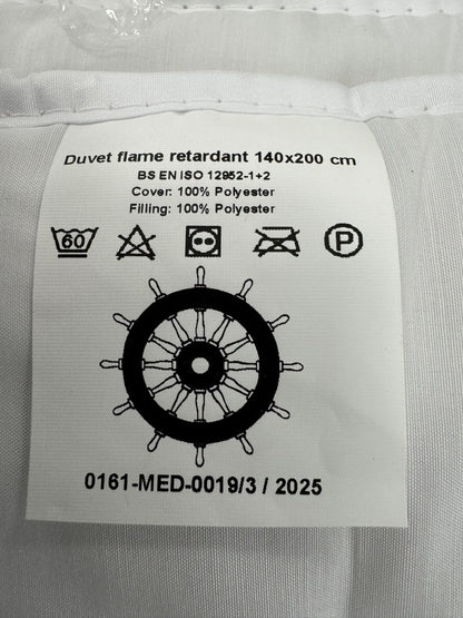 Brandvertragend dekbed