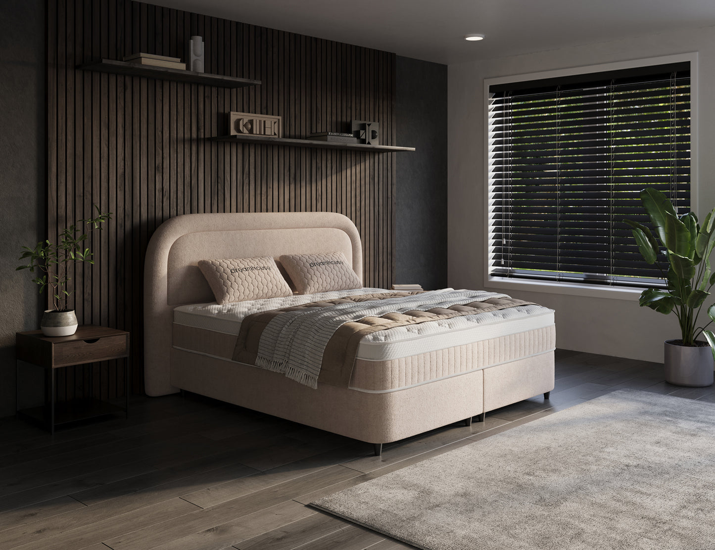 Opbergboxspring Essence Beige