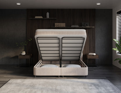 Opbergboxspring Essence Beige