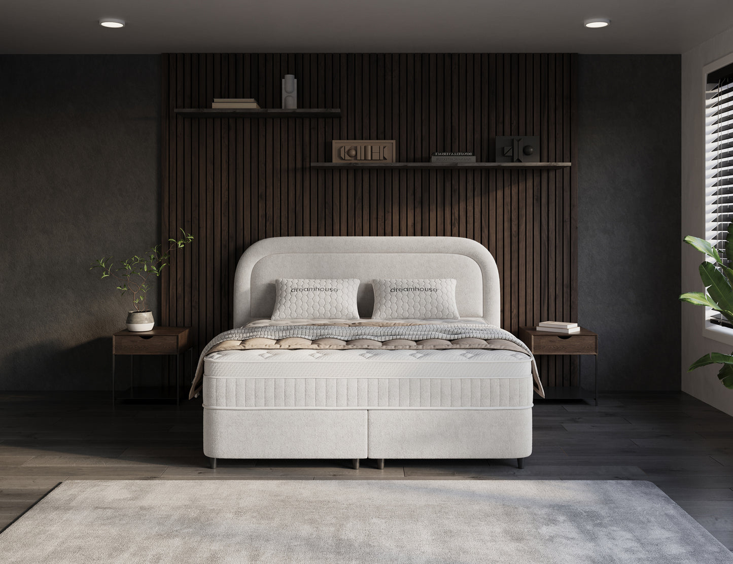 Opbergboxspring Essence Off-White