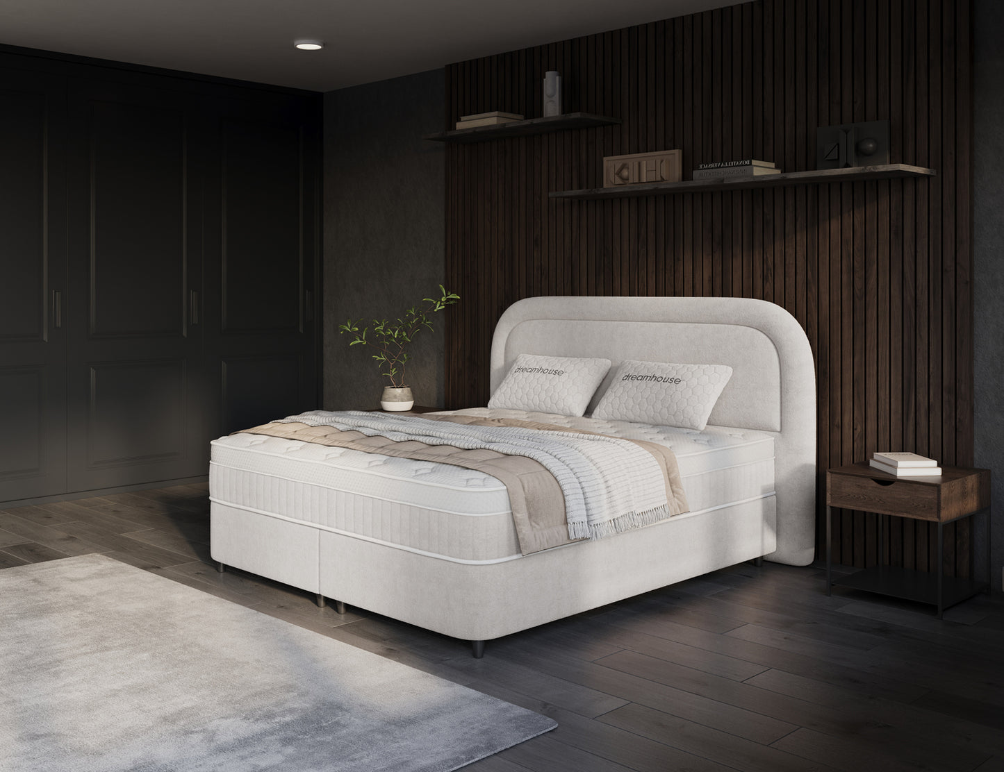 Opbergboxspring Essence Off-White