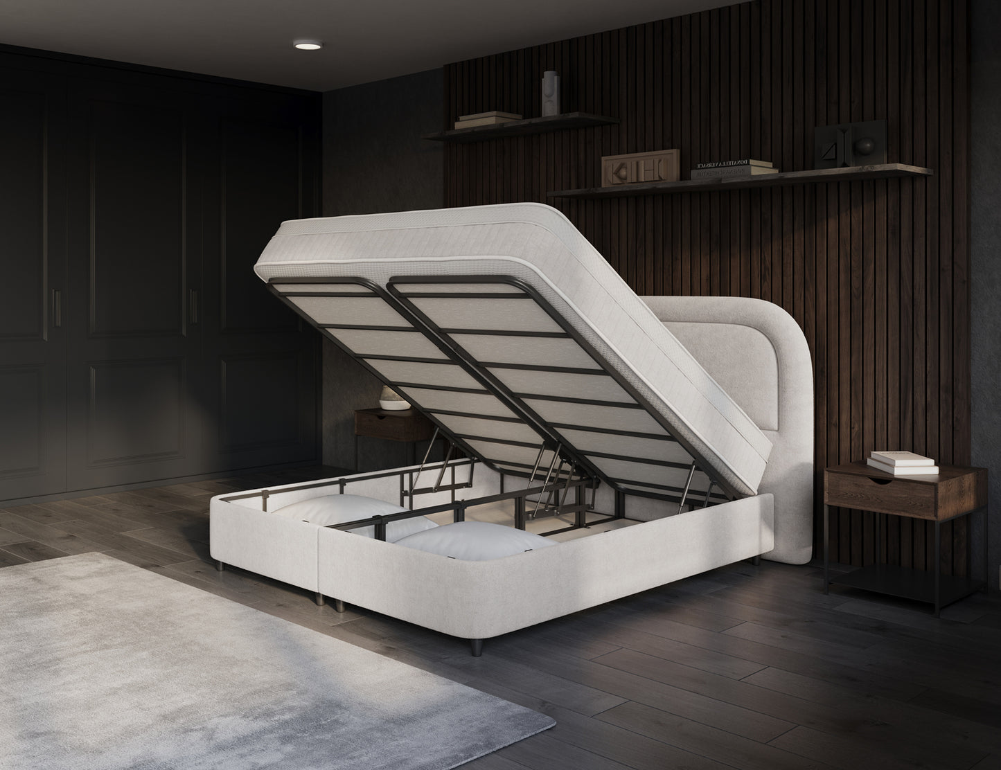 Opbergboxspring Essence Off-White