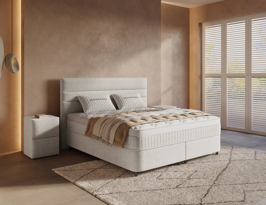 Opbergboxspring Horizon Off-White
