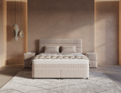 Opbergboxspring Horizon Sand/Beige