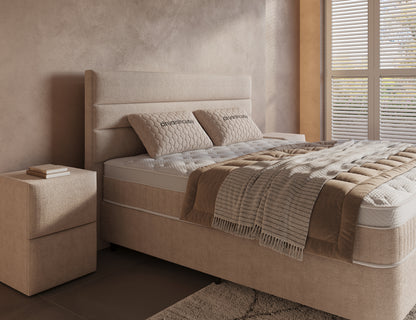 Opbergboxspring Horizon Sand/Beige
