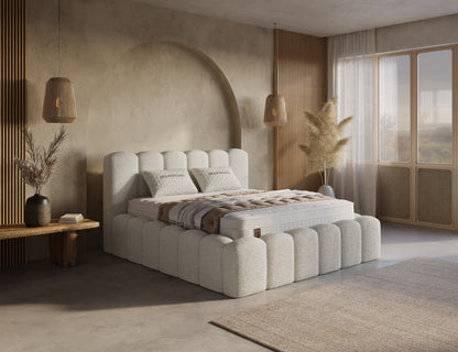 Ledikant Harmony Beige Met Opbergruimte