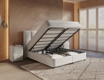 Opbergboxspring Linea Beige