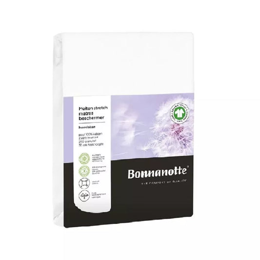 Bonnanotte Molton Stretch 250 grams GOTS – Kussenbeschermers – 2 stuks
