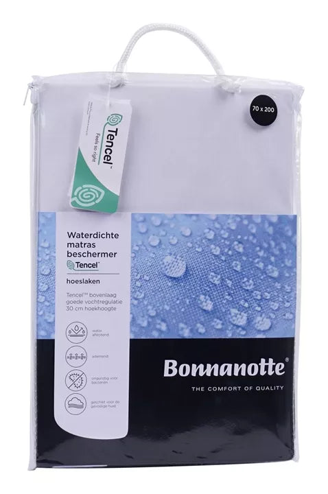 Bonnanotte Waterproof Tencel® Matrasbeschermer – hoekhoogte 30 cm