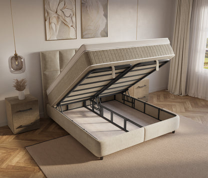 Dreamhouse Neroli Boxspring met Opbergruimte Beige