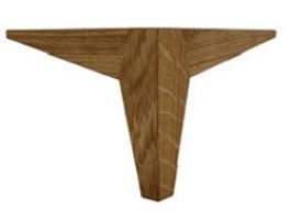 Poot voor boxspring Oak