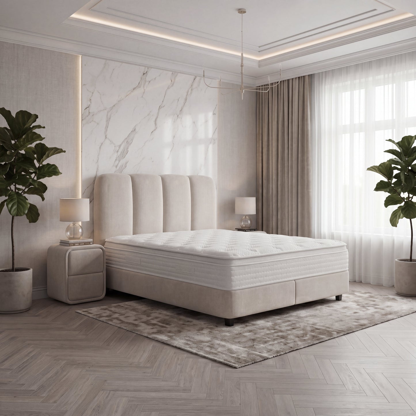 Dreamhouse Opbergboxspring Pearl Beige
