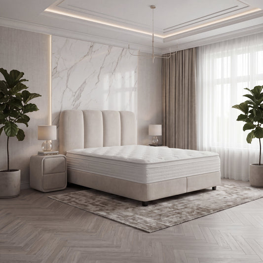 Dreamhouse Opbergboxspring Pearl Beige