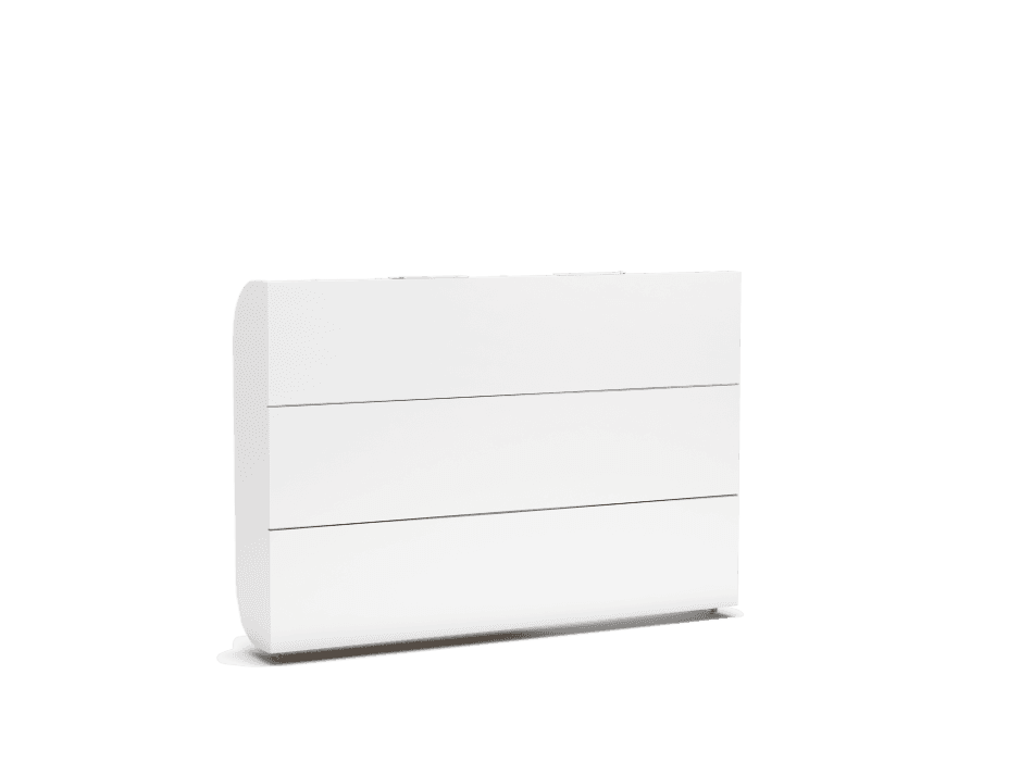 Bedkast tweepersoons, maat 140 x 200, horizontaal