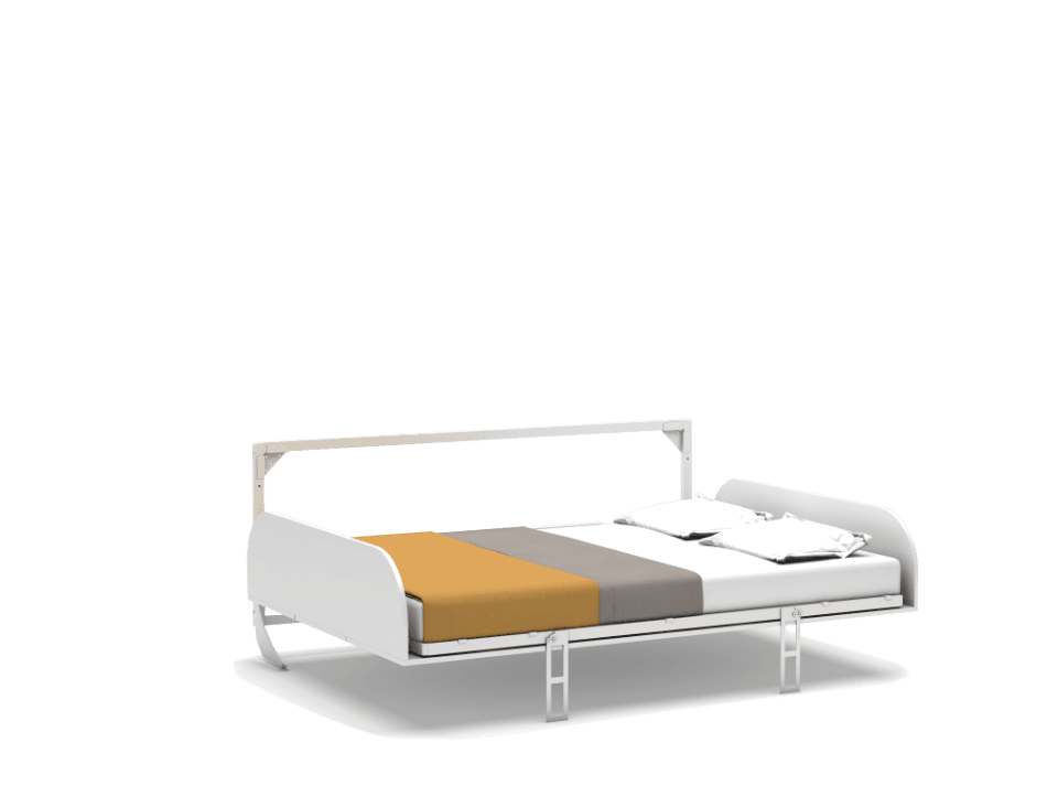 Bedkast tweepersoons, maat 140 x 200, horizontaal