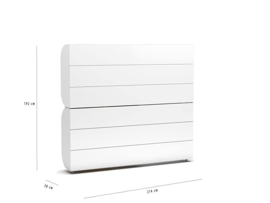 Opklapbed stapelbed, maat 90 x 200, horizontaal