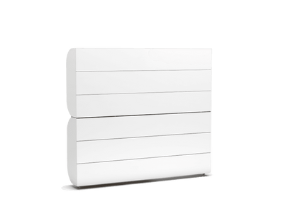 Opklapbed stapelbed, maat 90 x 200, horizontaal