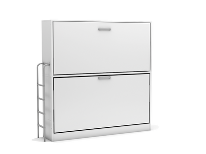 Bedkast- stapelbed maat 90 x 190