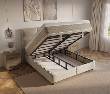 Dreamhouse Verdo Boxspring met Opbergruimte Beige
