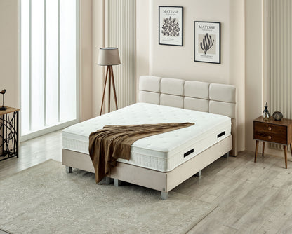 Dreamhouse vlakke Boxspring Vida Beige
