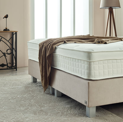 Dreamhouse vlakke Boxspring Vida Beige