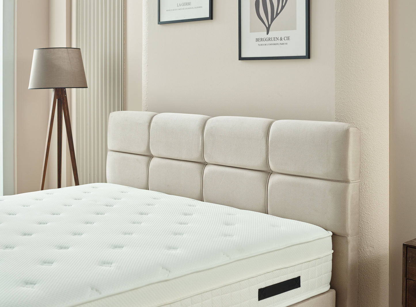 Dreamhouse vlakke Boxspring Vida Beige