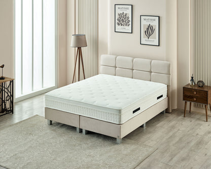 Dreamhouse vlakke Boxspring Vida Beige