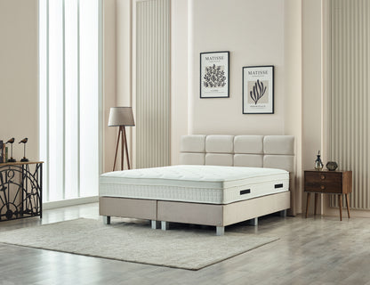 Dreamhouse vlakke Boxspring Vida Beige